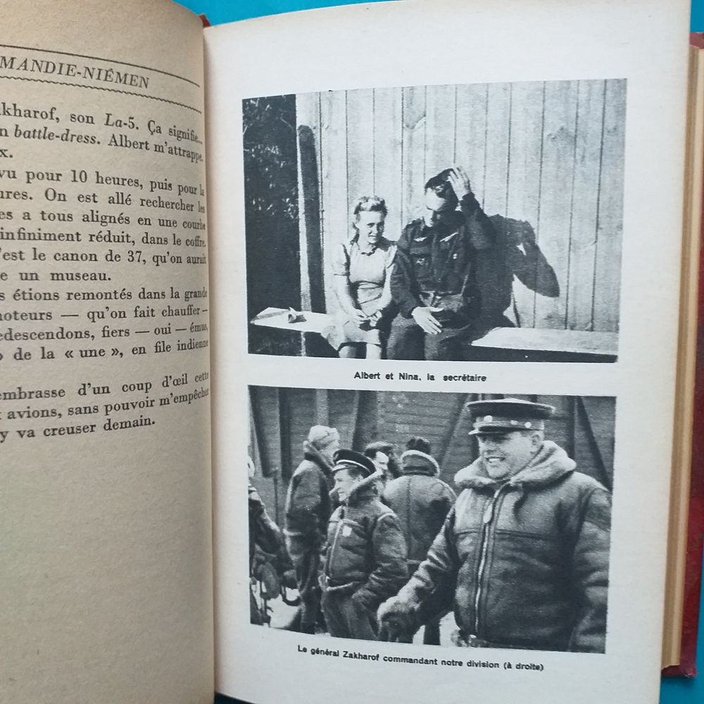 Roger SAUVAGE : Un du Normandie-Niemen Livres et BD