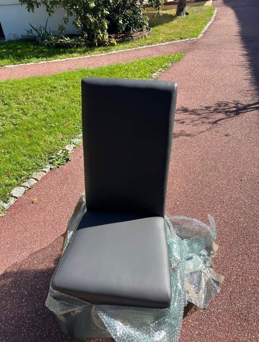 Table plateau effet b&eacute;ton bois clair Meubles