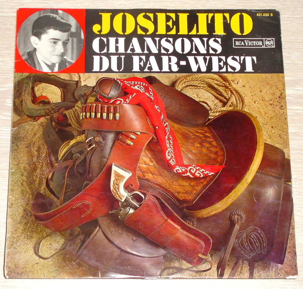 JOSELITO -33t- CHANSONS DU FAR-WEST - BUFFALO?Fr. BIEM 1966 CD et vinyles