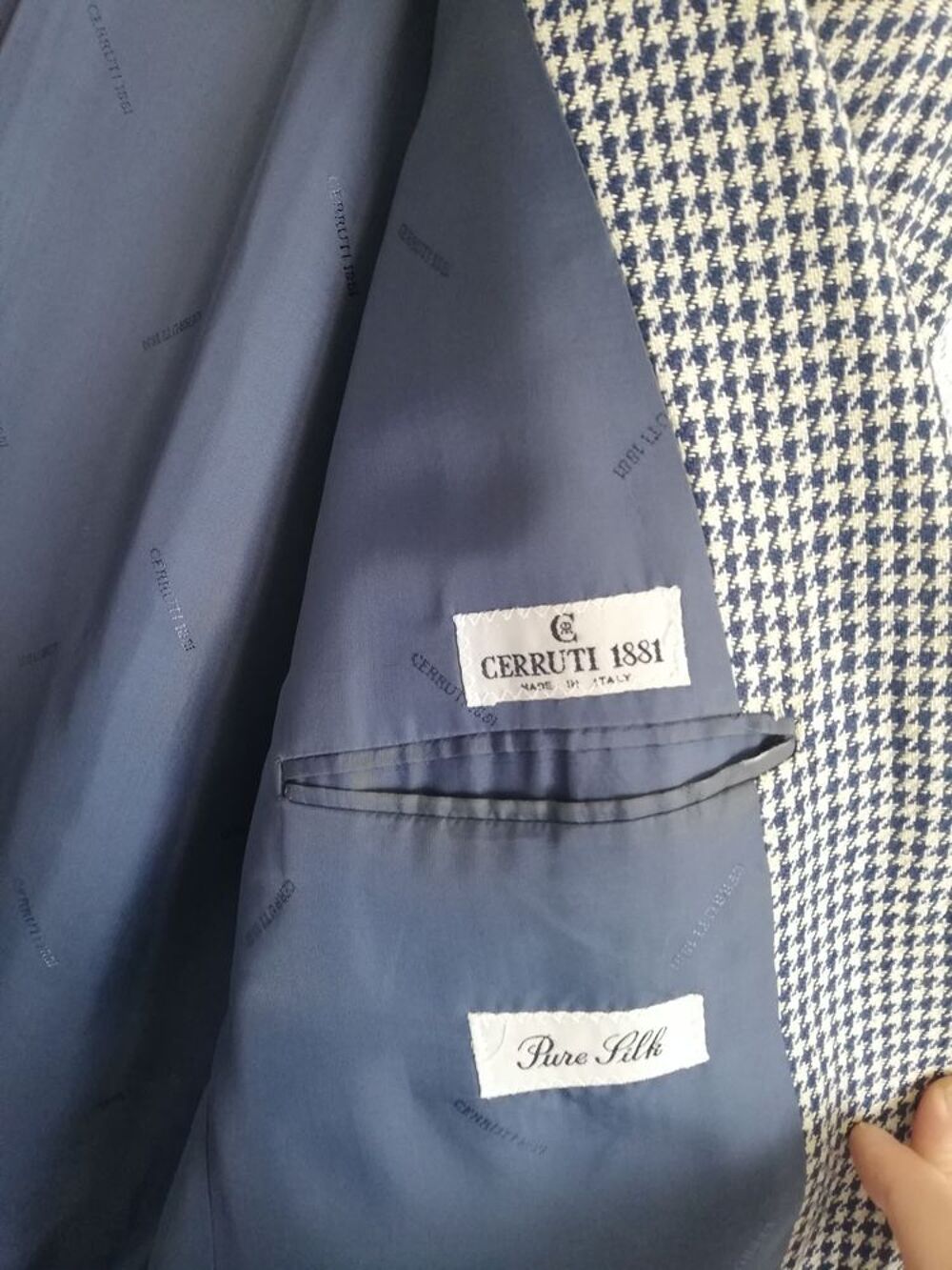 Veste Blazer Pure Soie Cerruti Vêtements
