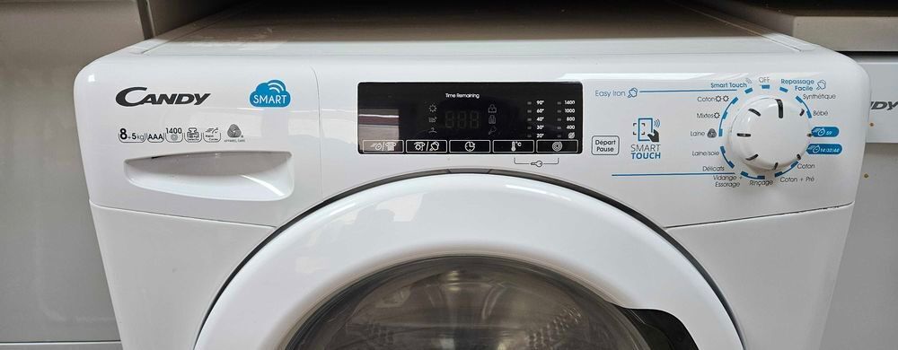 Lave-linge s&eacute;chant hublot Candy CSWS 485TWMRE-47 Electroménager