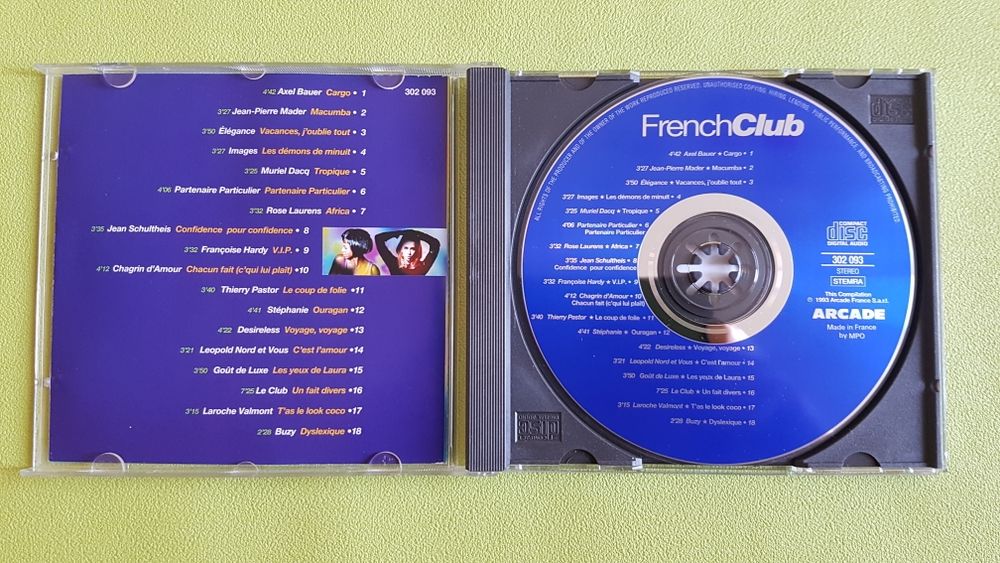 FRENCH CLUB CD et vinyles