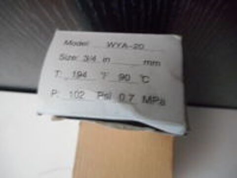   Soupape de scurit AKE WYA-20 3/4 