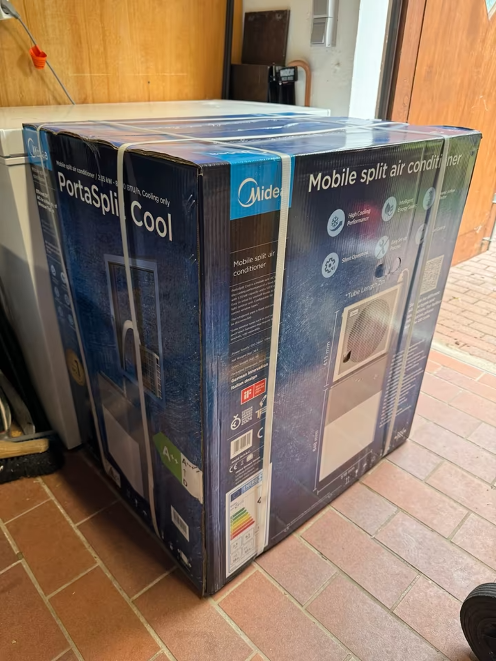 Climatiseur split portable Midea PortaSplit 12&nbsp;000 BTU Electroménager