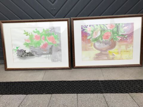 aquarelles originales peintre de Montmartre 120 Amnéville (57)