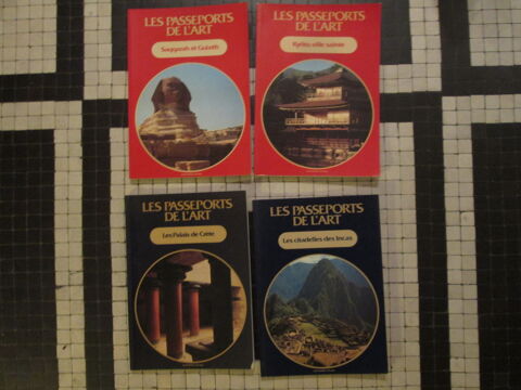 Lot de 4 livrets collection Les passeports de l'art 10 Herblay (95)