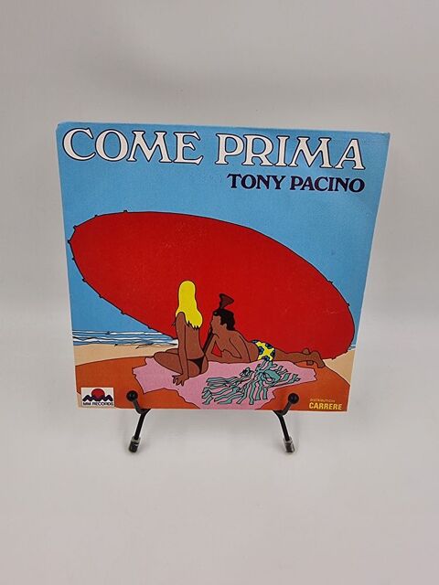 Vinyle 45 tours Tony Pacino : Come Prima avec fourreau  2 Vulbens (74)