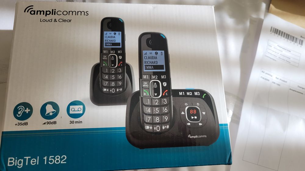 TELEPHONE SENIOR DUO SANS FIL Téléphones et tablettes