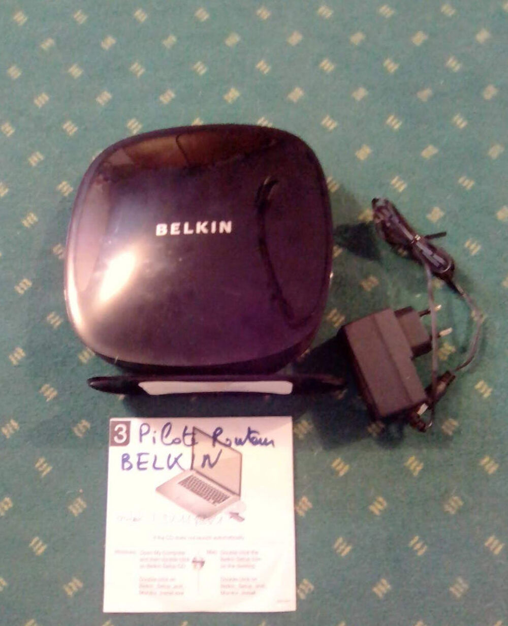 Modem Router N Sans Fil Wifi Belkin Matériel informatique