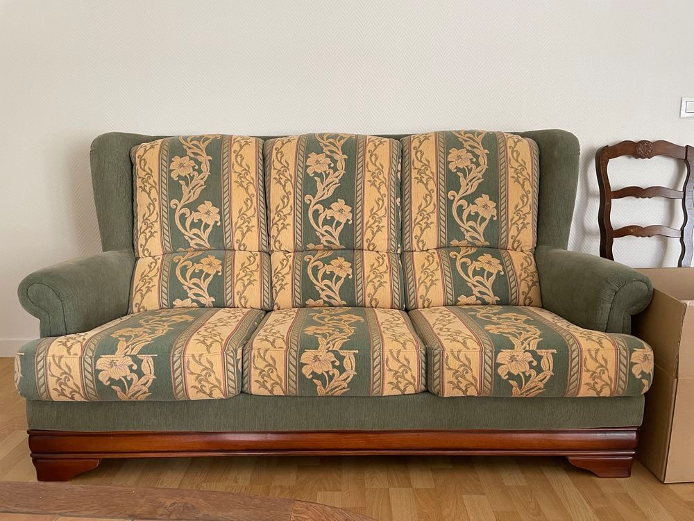 CANAPE + 2 FAUTEUILS Meubles