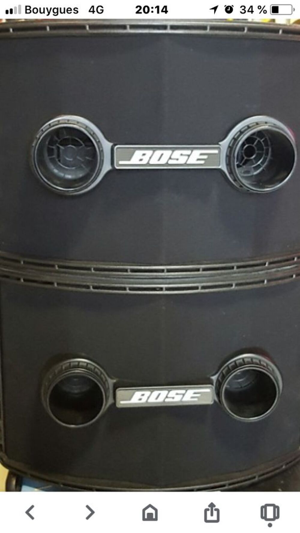 enceintes bose ampli processeur pieds Audio et hifi