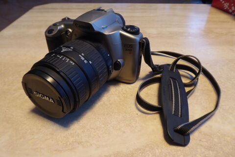 Appareil photo canon eos 3000 argentique sigma 120 Alfortville (94)