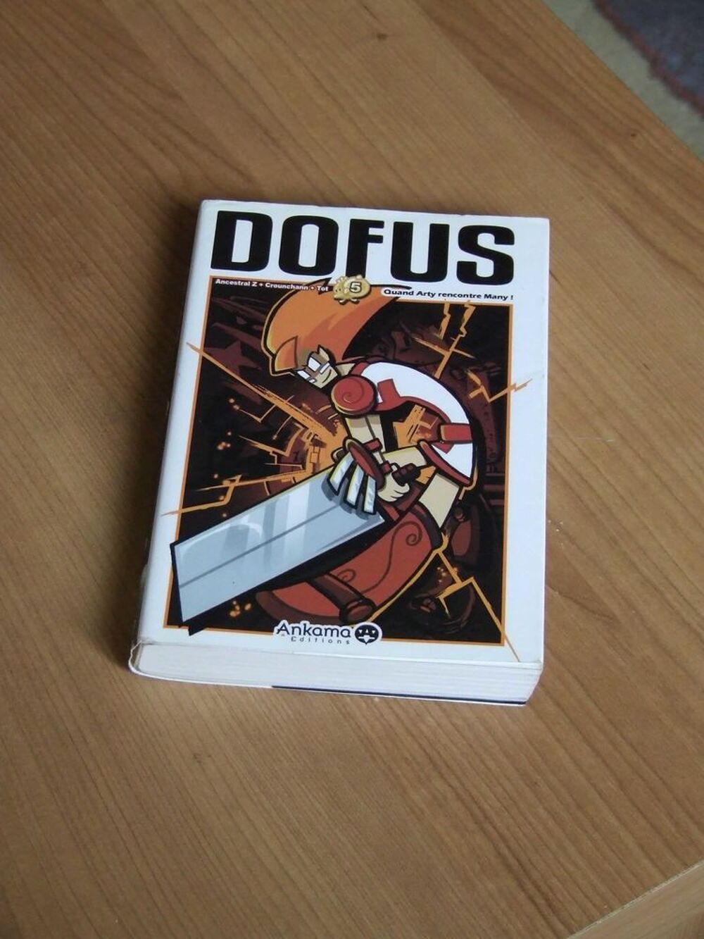 Livre, Manga, Dofus, Tome 5, Quand Arty rencontre Many Livres et BD