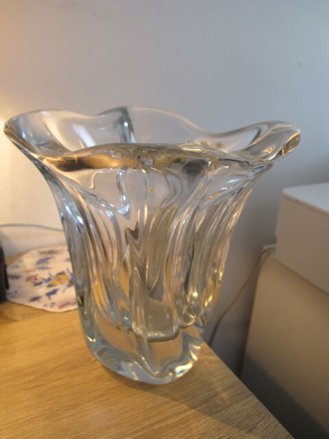 VASE HAUT CRISTAL DAUM 50 Beaucaire (30)