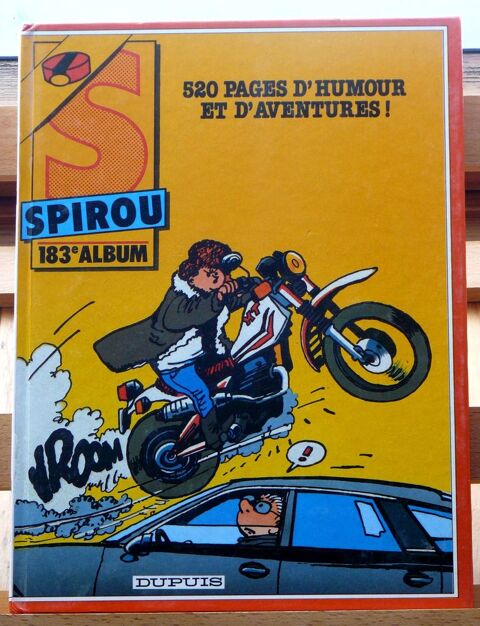 Recueil SPIROU : Album n° 183 - 1er trimestre 1987 14 Argenteuil (95)