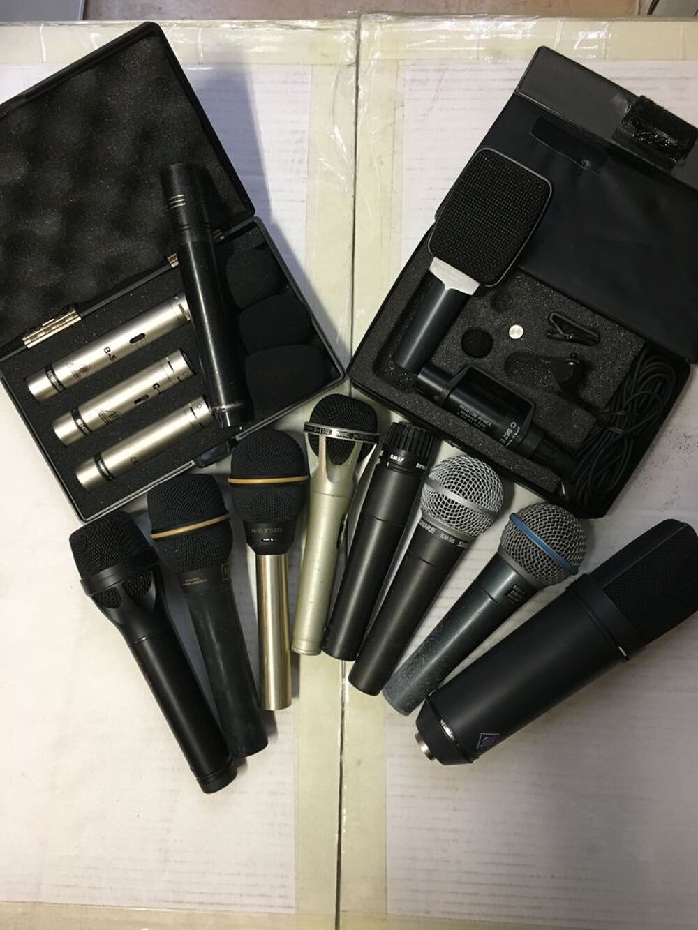 MICROS CHANT- INSTRUMENT- STUDIO- REPORTAGE Instruments de musique