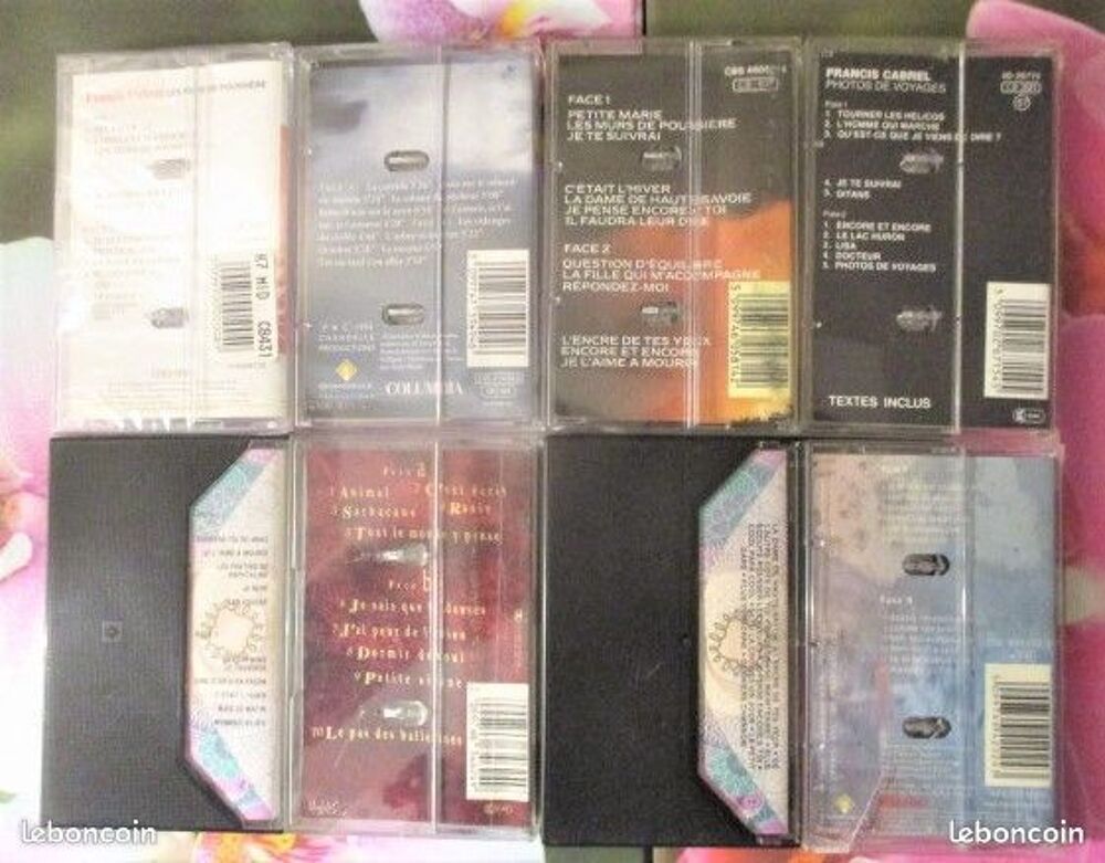 Cassettes audio Francis Cabrel CD et vinyles