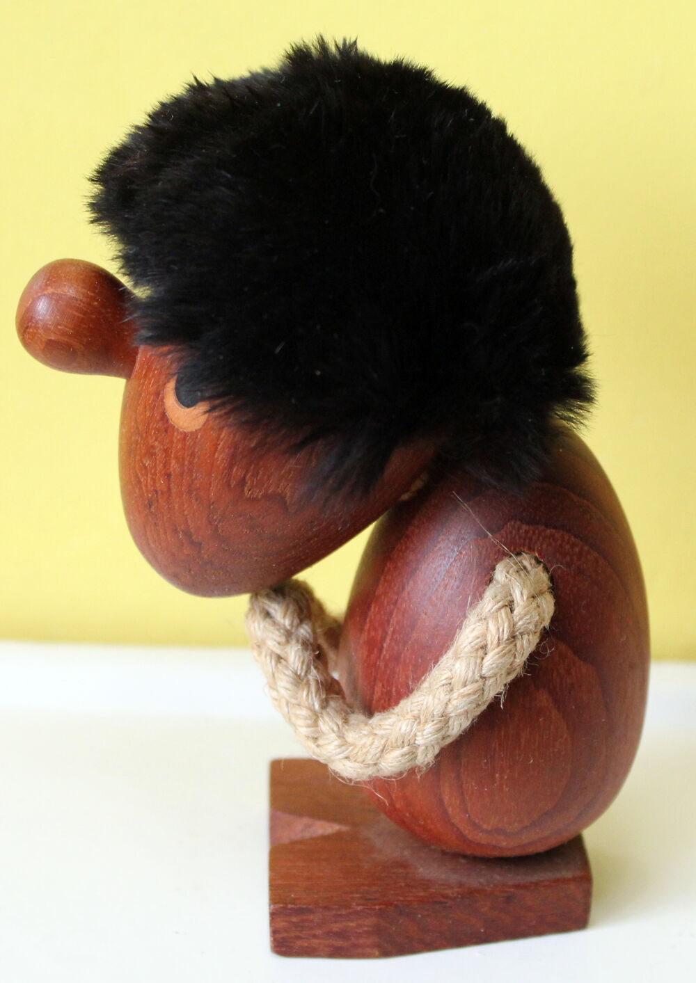 Figurine teck Hans Bolling Orskov &amp; Co Danemark
le Pessimist 
