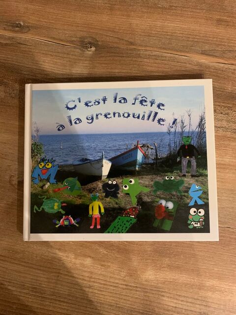 Livre enfant     C' est la fête à la grenouille   6 Saleilles (66)