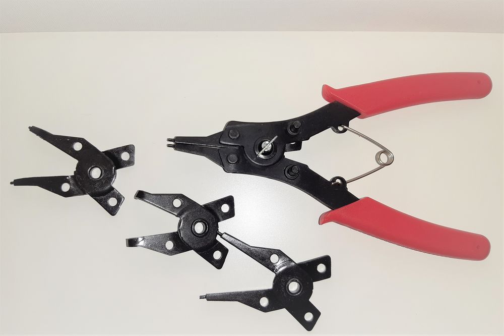 Pinces &agrave; circlips avec 4 embouts Bricolage