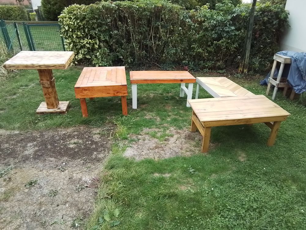Table basse fait main Meubles