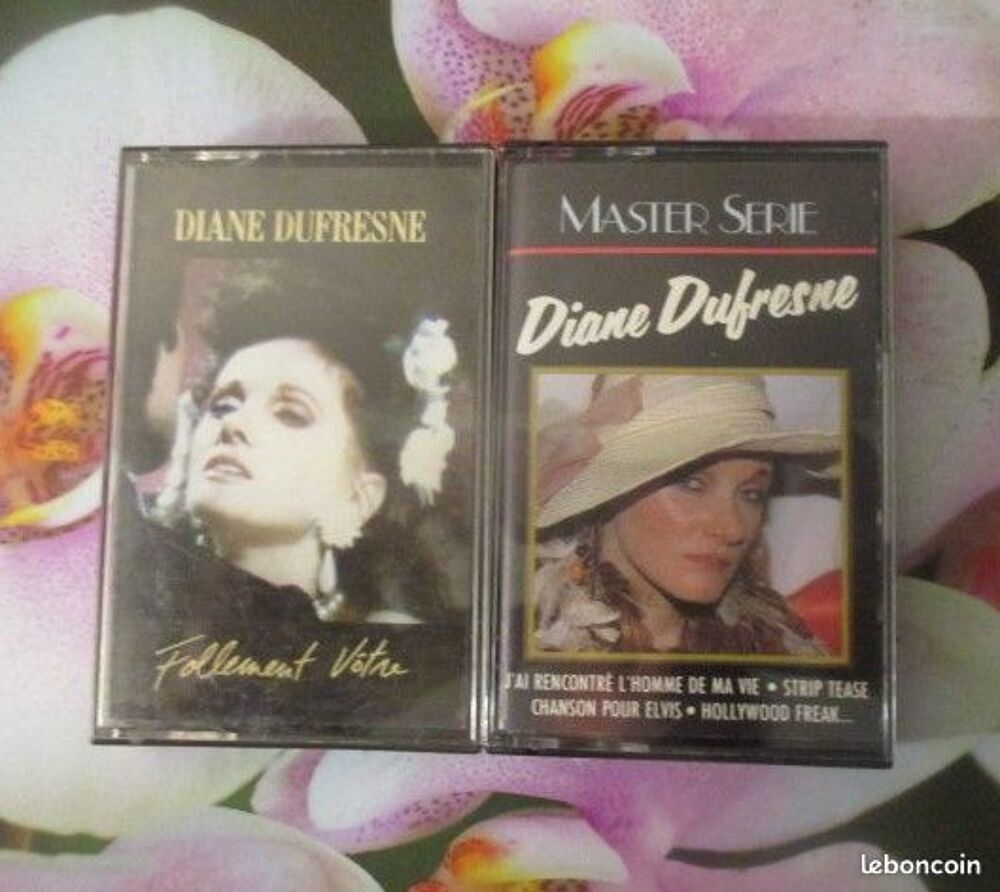 Cassette audio Diane Dufresne
CD et vinyles
