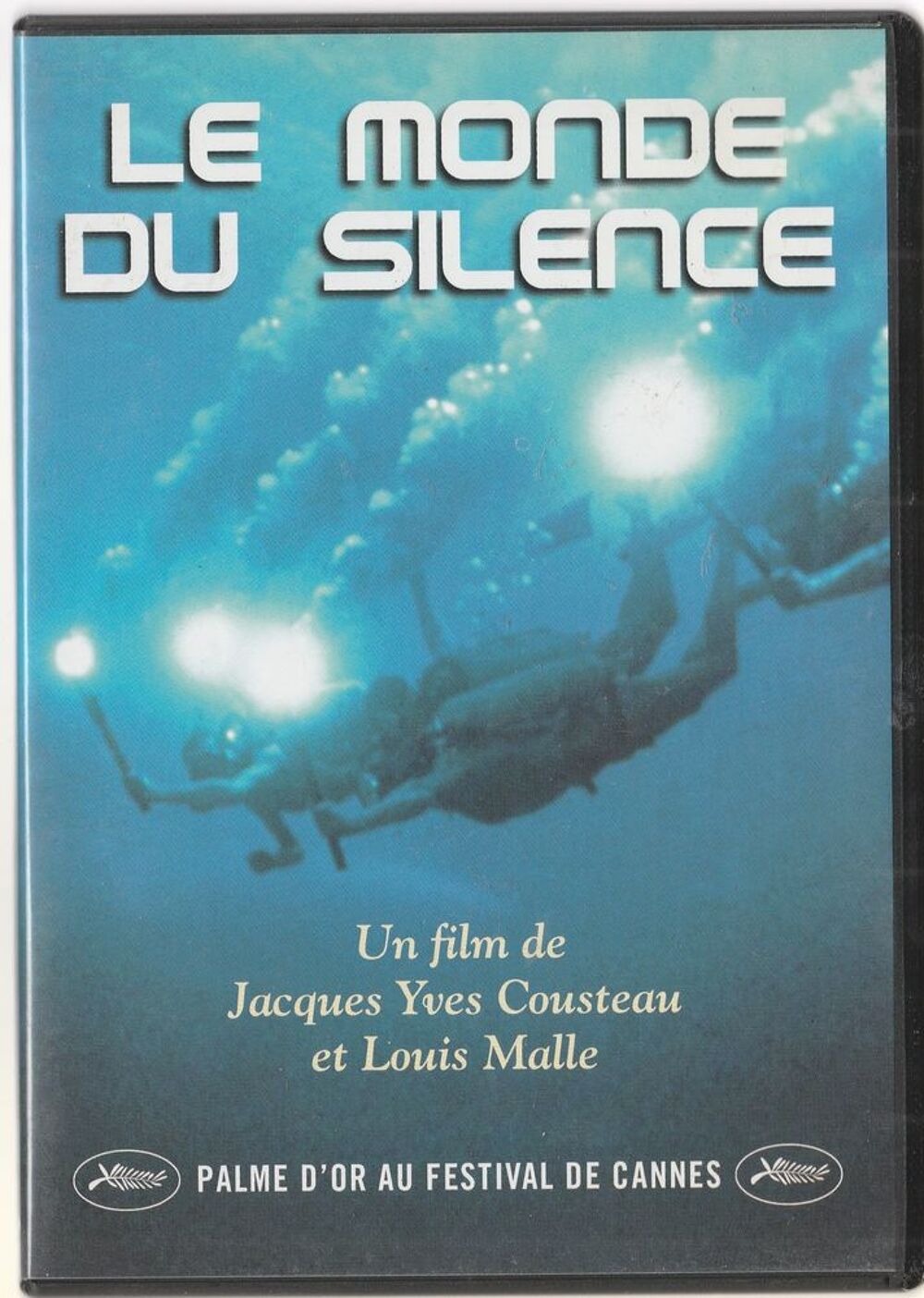 le monde du silence de jacques-Yves Cousteau DVD et blu-ray