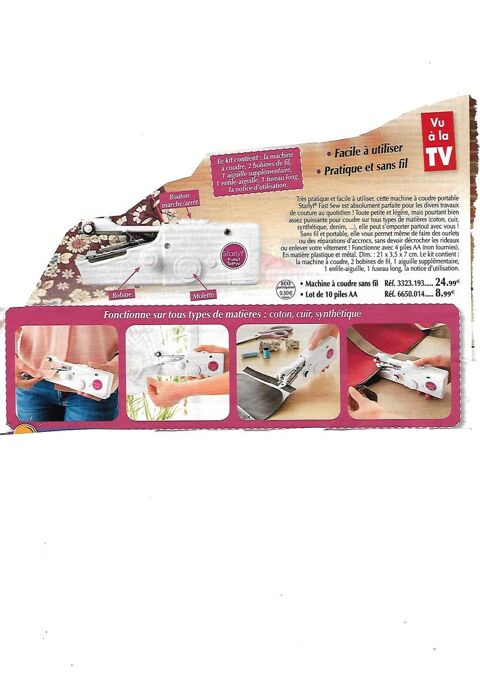 machine  coudre sans fil et portable 10 Armentires (59)