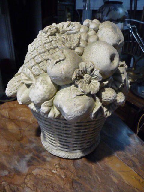 coupe fruit plat coupe à l'antique en plâtre plein 60 Trappes (78)