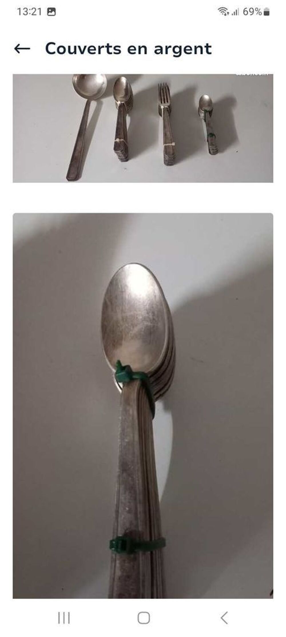 COUVERTS EN ARGENT Electroménager