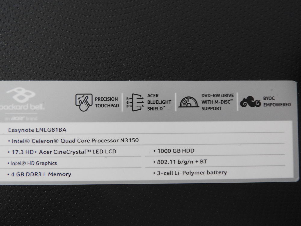 PC portable Matériel informatique