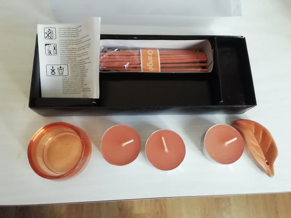 Bougies fantaisie neuves Décoration
