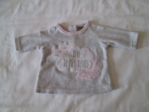 Sweat Bote  Malices gris & rose  3 Cannes (06)