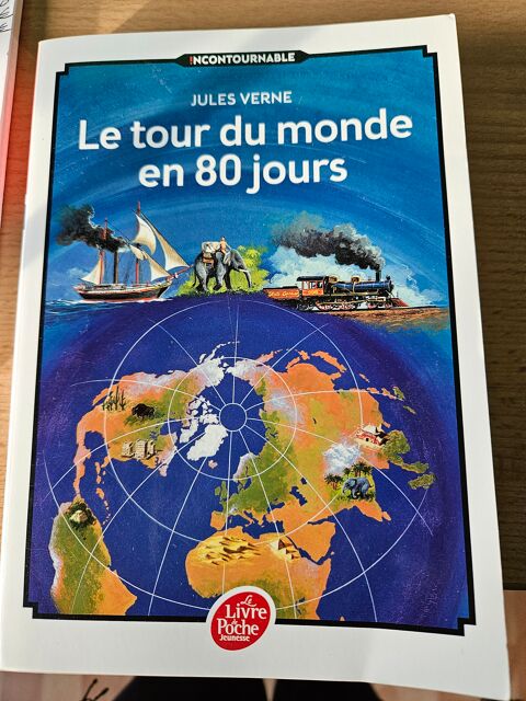 NEUF:Le Tour du Monde de J.Verne 2 Villars (42)