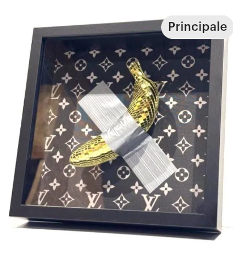 Banane encadr� certificat d'artiste Neuf 800 Metz (57)