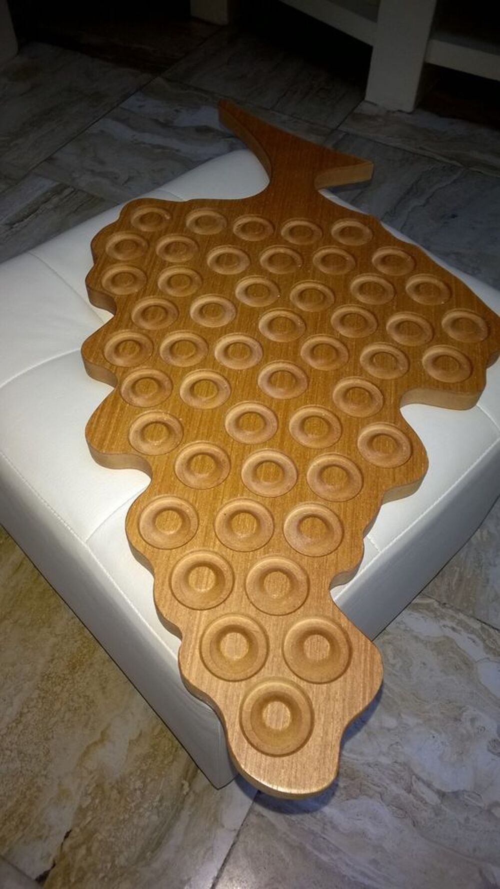 grappe bois capsules Décoration