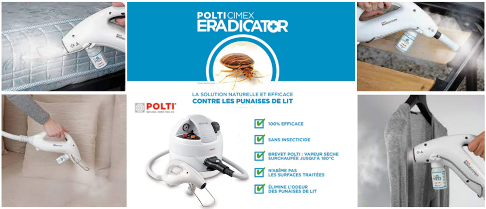   Nettoyeur vapeur punaises de lit Cimex 