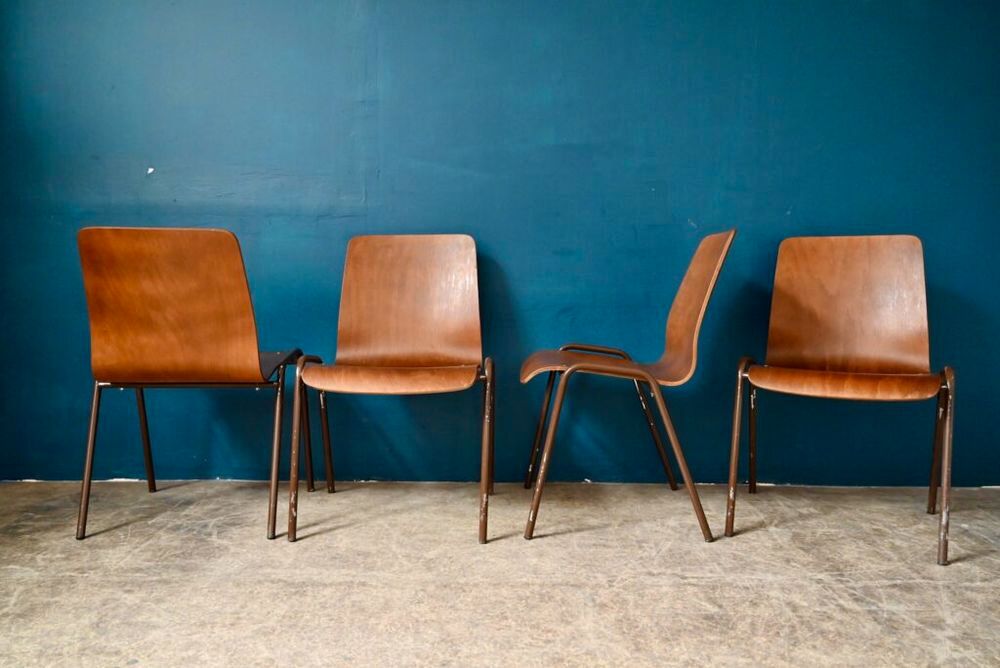 Grand lot de 20 chaises scandinave vintage bistrot Meubles