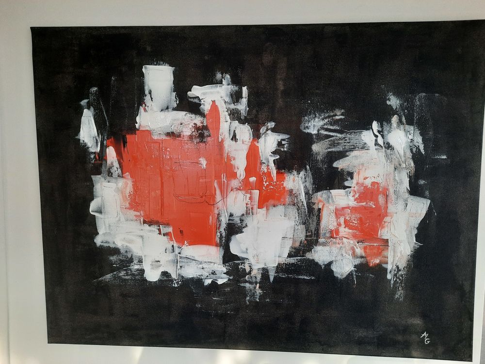Tableau abstrait Décoration
