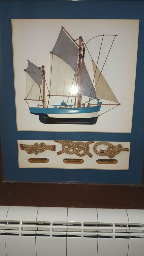 tableau de bateau et noeuds marin 25 Fontenay-Trésigny (77)