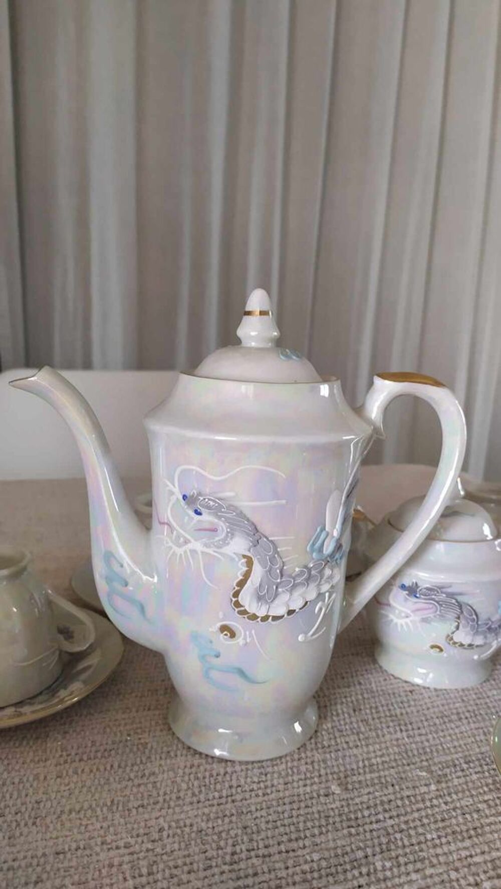 Service en porcelaine &agrave; th&eacute; ou caf&eacute; Japonais 