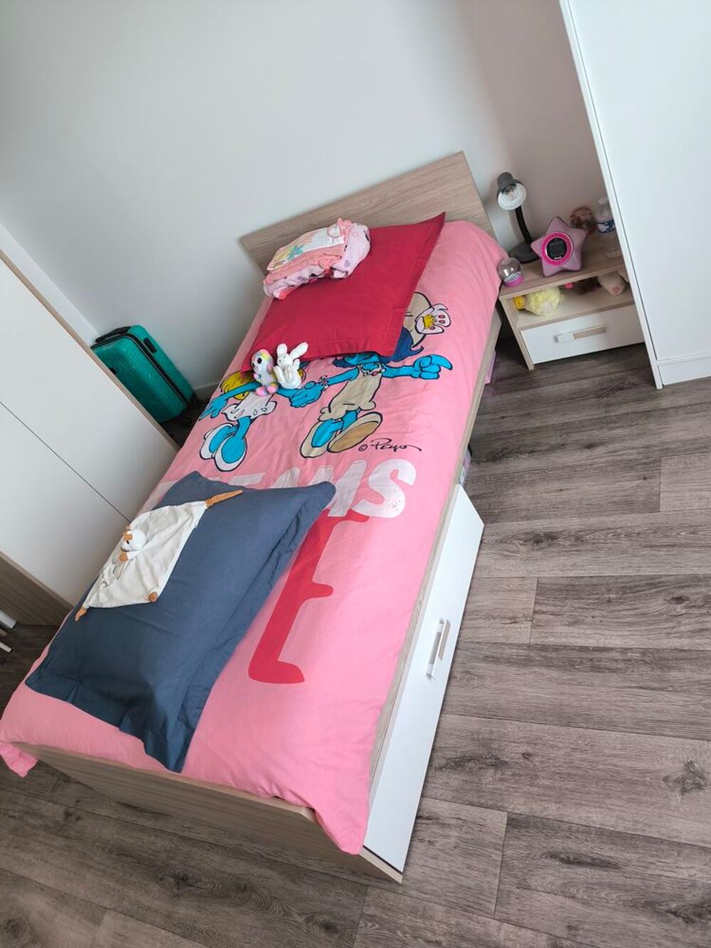 ensemble chambre &agrave; coucher 90 x 190 Mobilier enfants
