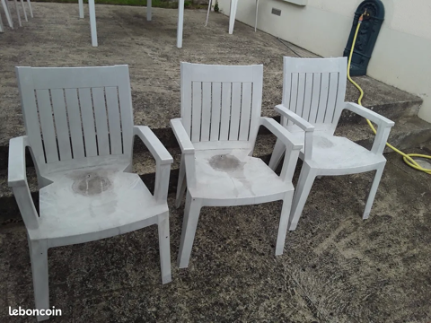 1 lot de 3 de Fauteuils de jardin en r�sine 25 Gometz-la-Ville (91)