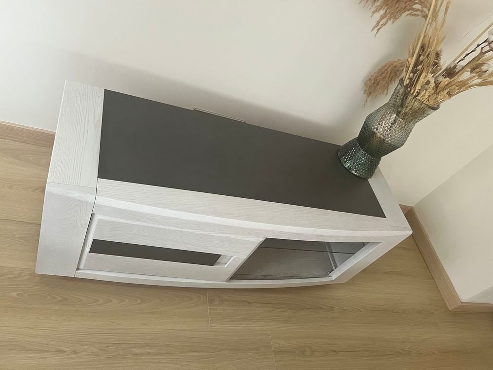 Lot de meubles pour salon complet �" ch&ecirc;ne massif &amp; c&eacute;ramique �" tr&egrave;s bon &eacute;tat Meubles