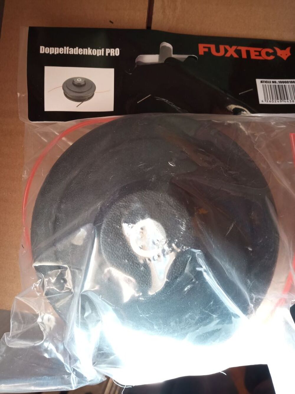 D&eacute;broussailleuse FUXTEC FX PS162+ 2 TETE NEUVE + 2 BOBINE FI Jardin