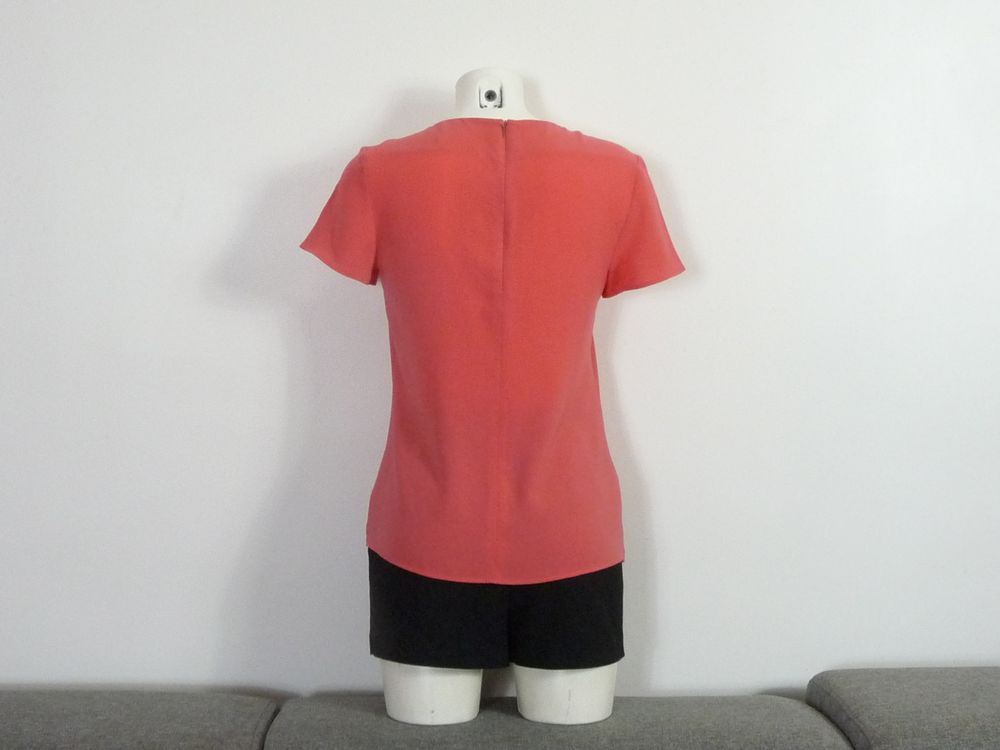 Top/ Tunique/ Tee Shirt Mi Long Orange Corail- Hugo Boss Vêtements