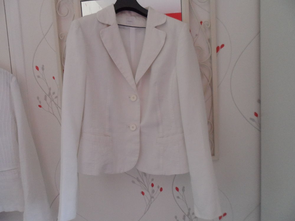 veste blanche Vtements
