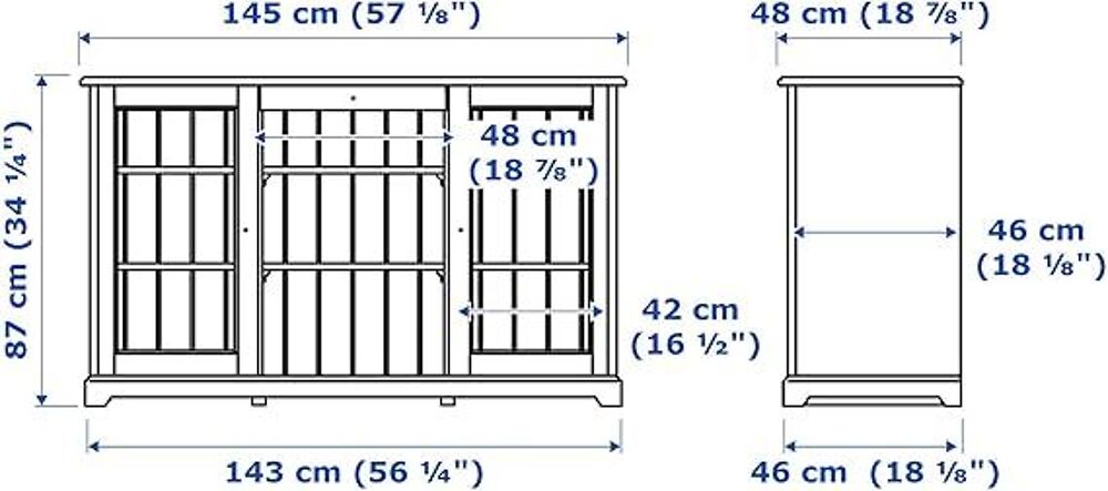 Buffet Ik&eacute;a Liatorp Meubles