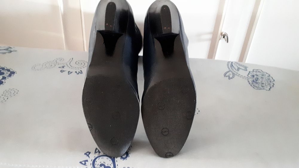 Bottes bleu marine Manfield - 40.5 - EXCELLE7NT &Eacute;TAT Chaussures