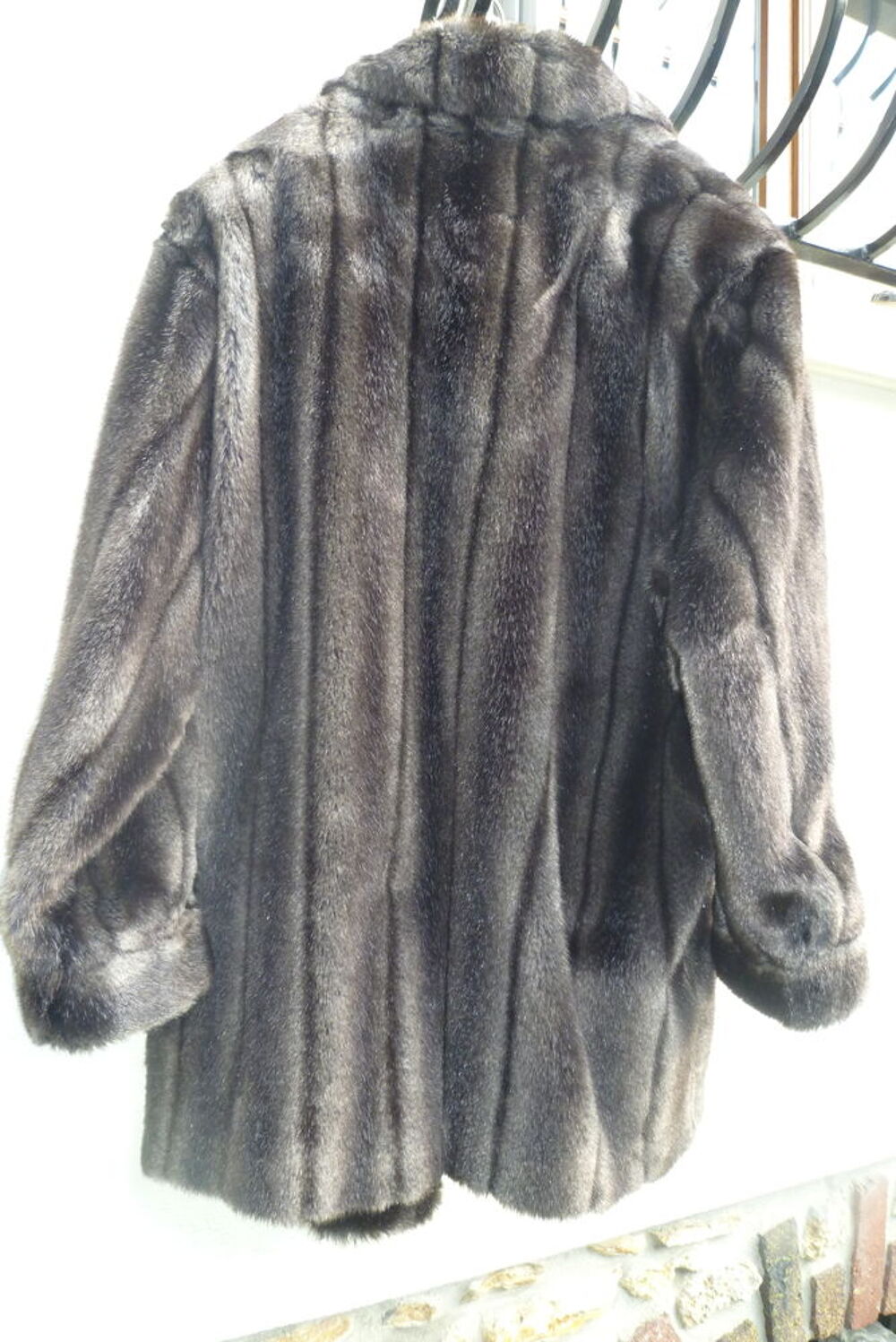 veste 3/4 fourrure imitation vison Vêtements